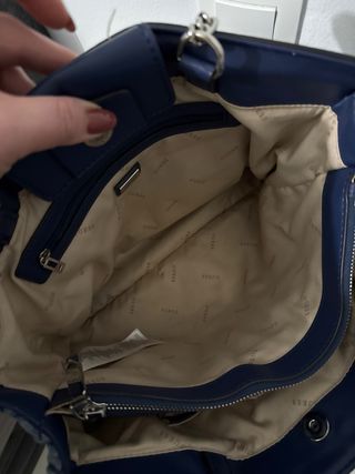 Bolso Tote Denim Guess Azul