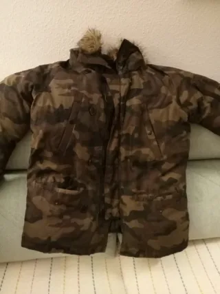 Chaquetón camuflaje