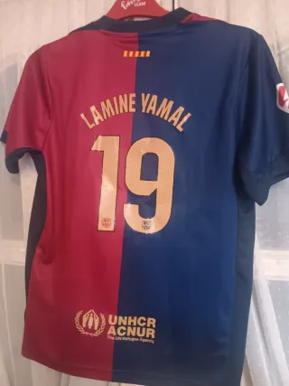 Camiseta niño FC Barcelona Lamine Yamal 19