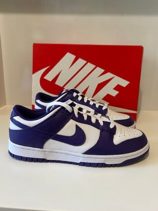 Nike Dunk Retro Morado Blanco Talla 43