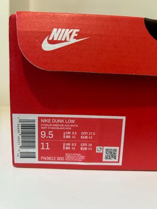 Nike Dunk Retro Morado Blanco Talla 43