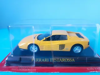 Modellino Ferrari Testarossa Giallo Scala 1:43