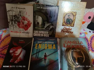 Lote de 9 libros variados