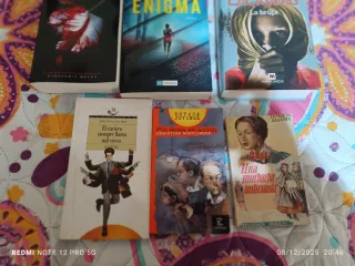 Lote de 9 libros variados