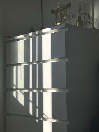 Cajonera MALM IKEA Blanca 4 cajones