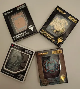 Set 4 spille Magic Pinfinity AR Enhanced Mtg