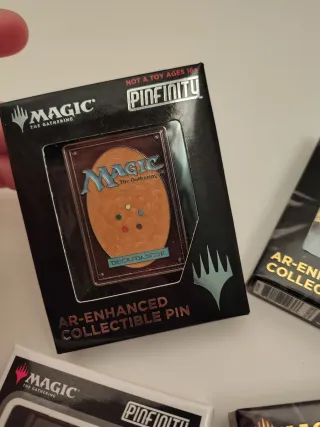 Set 4 spille Magic Pinfinity AR Enhanced Mtg