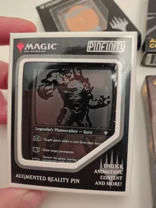 Set 4 spille Magic Pinfinity AR Enhanced Mtg