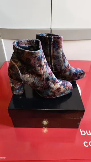 Stivaletti Kammi donna fantasia floreale tg 37