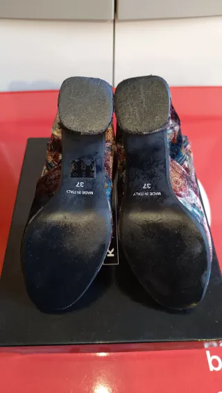 Stivaletti Kammi donna fantasia floreale tg 37