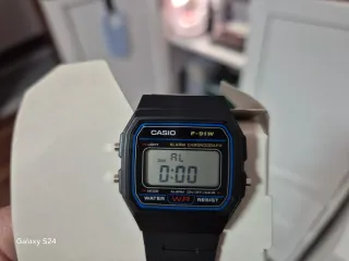Reloj Casio F-91W Digital Cronógrafo