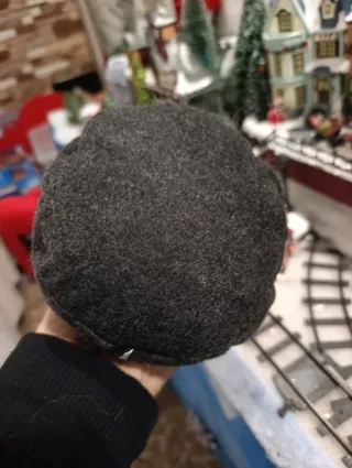 Adorno navideño de tela rojo