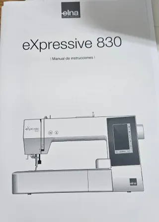 Máquina de bordar automática Elna