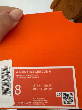 Nike Metcon Free 6 Verde Neón