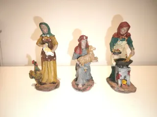 Figuras Belén Resina 12 cm