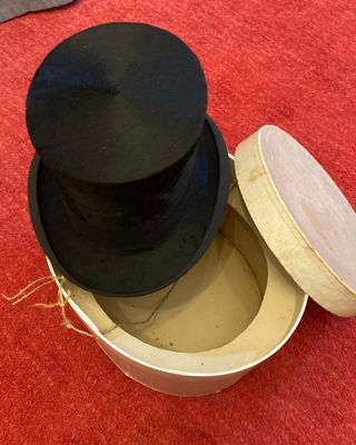 Sombrero de copa La Elegante Negro