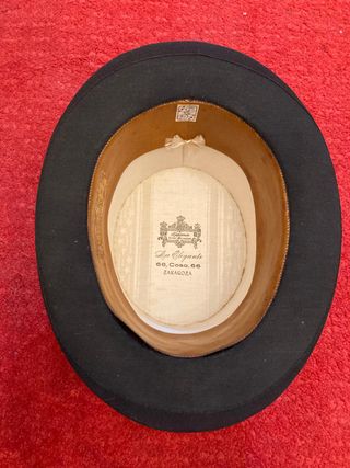 Sombrero de copa La Elegante Negro