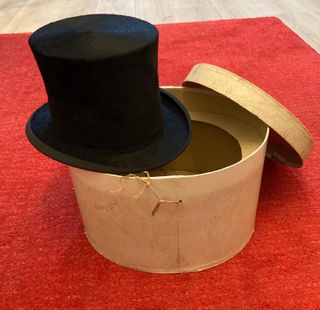 Sombrero de copa La Elegante Negro