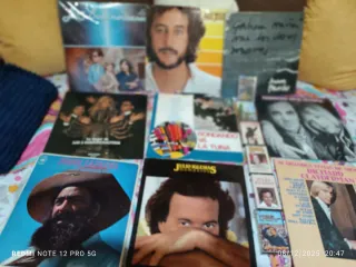 Lote Vinilos y Cassettes Vintage