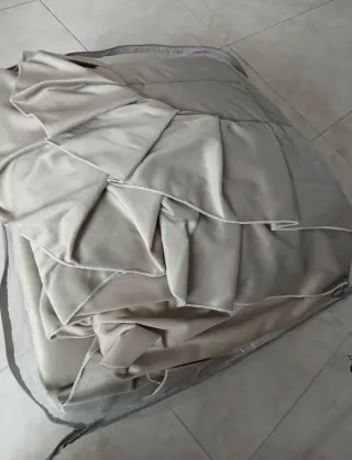 Trapunta doppia balza