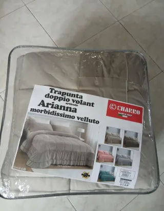 Trapunta doppia balza