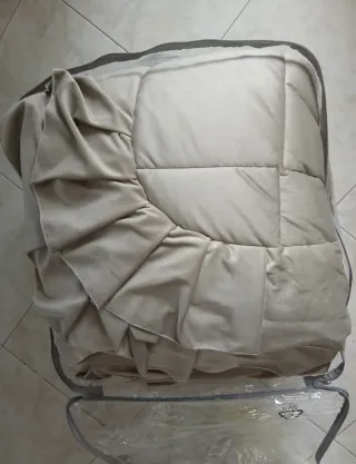 Trapunta doppia balza