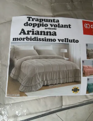 Trapunta doppia balza