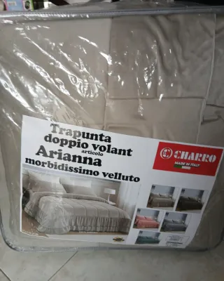 Trapunta doppia balza