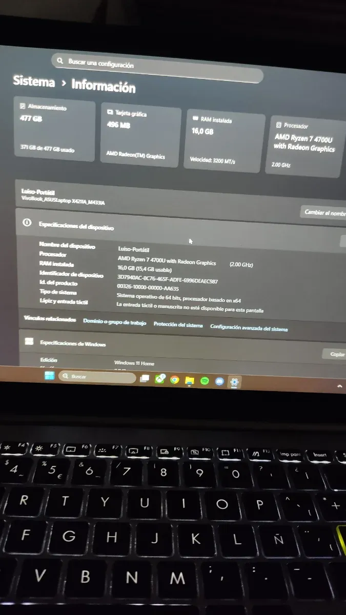 ASUS VivoBook S14 Portátil 14 pulgadas afbeelding 5