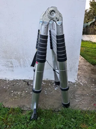 Escalera telescópica aluminio de 5m