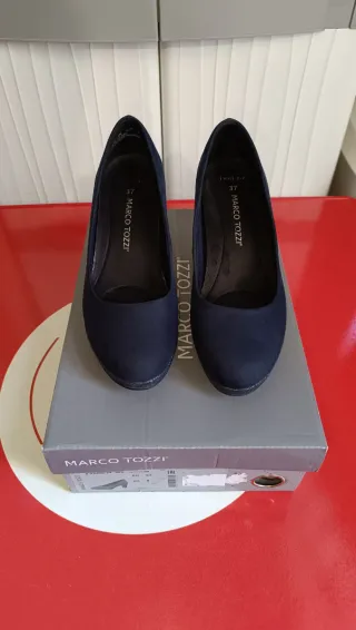 Scarpe eleganti donna Marco Tozzi blu 37