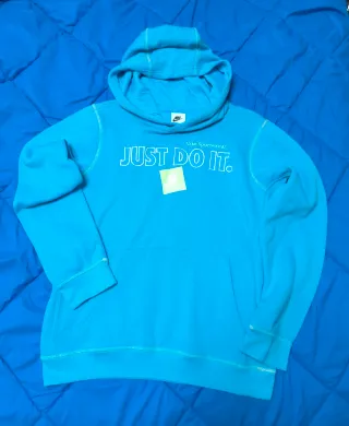 Sudadera Nike Just Do It Azul Niño