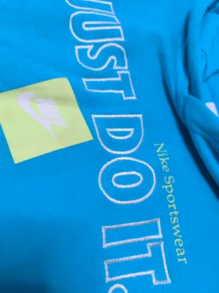 Sudadera Nike Just Do It Azul Niño