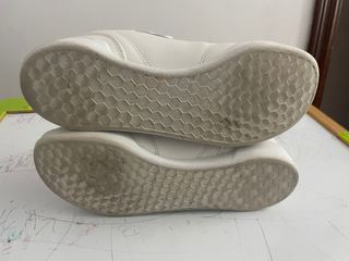 Botines Adidas Blancos y Animal Print