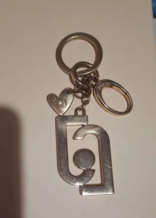 Portachiavi Liu Jo donna oro multicolor