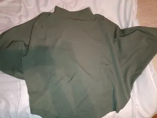 Blusa de vestir verde