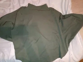 Blusa de vestir verde