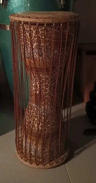 TALKING DRUM Ghana ( con baqueta)