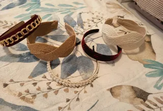 Lote 5 Diademas Mujercada una 1€