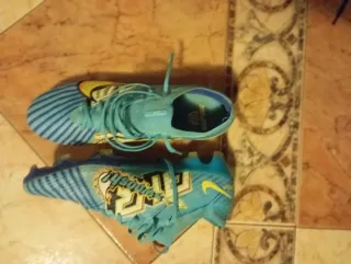 Scarpe da calcio Nike Mercurial Elite Blu/Giallo
