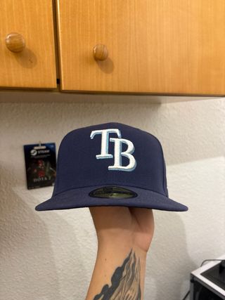 Gorra New 59 fifty Era Azul TB Rays