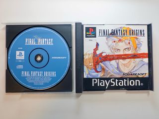 Final Fantasy Origins PS1 PAL Completo + Artcards