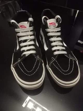 Zapatillas Vans Negras Niño/a