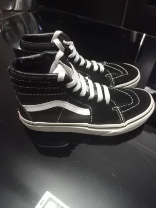 Zapatillas Vans Negras Niño/a