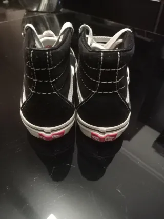 Zapatillas Vans Negras Niño/a