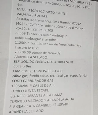 Aprilia RS50Cc Vendo o cambio por un coche de 49cc