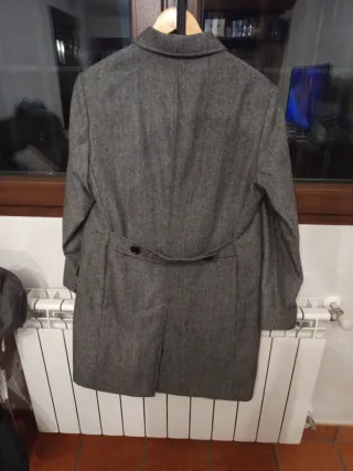 Gabardina Lefties Gris Talla M