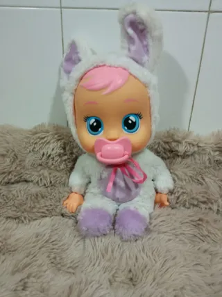 Bebé Llorón Peluche Conejo