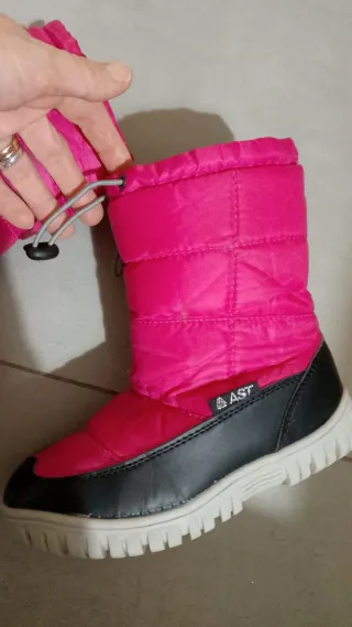 Scarponcini doposci bambina fucsia n. 33