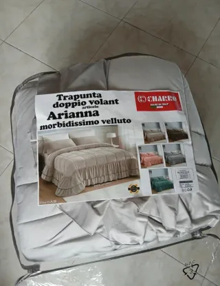 Trapunta Arianna morbidissimo velluto